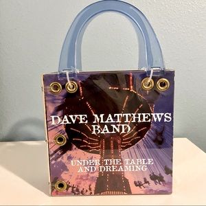 Late 90’s vintage Dave Matthews Band plastic bag handbag